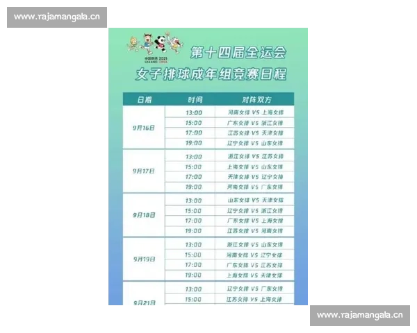 2026年排球女排国际赛事赛程安排及比赛时间详解